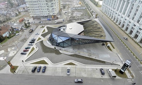 future, Giorgi Khmaladze, Georgia, McDonald’s, Batumi, future architecture, future buildings, futurist design, unusual architecture, futuristic