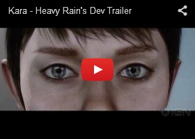 Kara, Heavy Rain, Dev Trailer, Quantic Dream, cyberpunk, android, robot girl, futuristic
