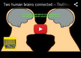Two Human Brains Connected, Truthloader, Rajesh Rao, Andrea Stocco, future technology