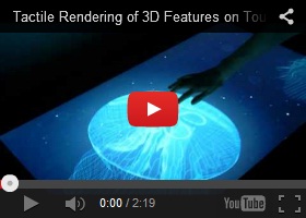 Disney, Future Technology, Tactile Rendering Of 3D Features On Touch Surfaces, Futuristic Device