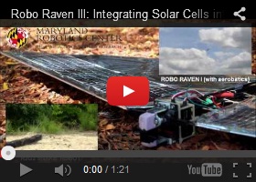 Future Robots, Robo Raven III: Integrating Solar Cells into Wings (UMD Robotics) Futuristic