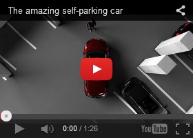 Self-Parking Car, future car, futuristic car, future vehicle, futuristic vehicle, ford, automated parking technology