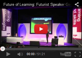 Future of Learning: Futurist Speaker Gerd Leonhard at Learning Technologies 2013