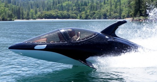 Seabreacher X-Model Submersible Watercraft, Futuristic Vehicle, Dolphin