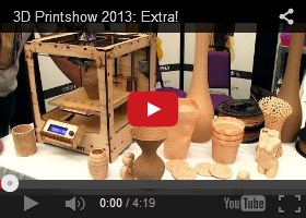 3D Printshow 2013, Christopher Barnatt, Future Technology, 3D Printers
