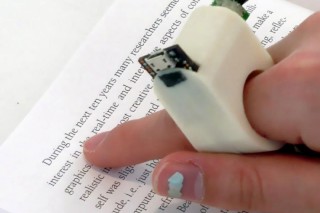 Futuristic Gadget, FingerReader - Wearable Text-Reading Device, Blind, Future Technology