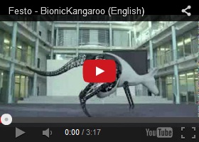 Futuristic Robot, Festo - BionicKangaroo, Future Technology