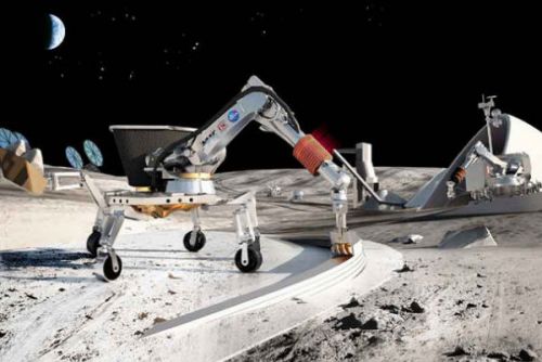 Futuristic Technology, NASA is building robots to 3D-print infrastructure on Mars, Space Future