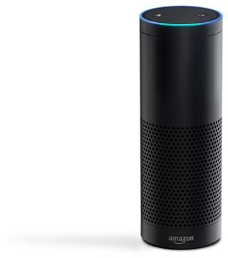 Amazon Echo, Futuristic device, Artificial Intelligence, voice-controlled, future technology, future life-style