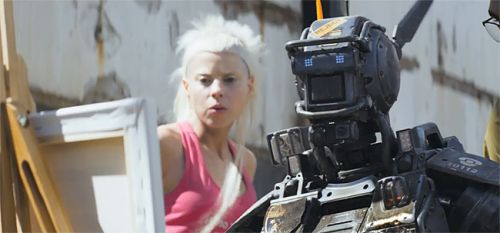 CHAPPIE, 2015, Robot, Official Teaser Trailer, Futuristic Movie, Sigourney Weaver, Hugh Jackman, Sharlto Copley, Dev Patel, Sci Fi Movie