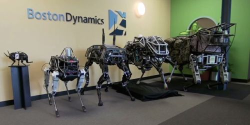 Spot, four-legged robot, Boston Dynamics, military robot, future warfare, futuristic robot