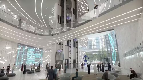 Futuristic Architecture, Dubai, Museum of the Future, year 2017, Future City, UAE, Future Architecture, Sheikh Mohammed bin Rashid