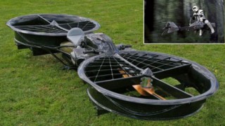Futuristic, Hoverbike, Chris Malloy, Future Aviation, Flying Bike, Future Aircraft, Helicopter, Drone, UAV