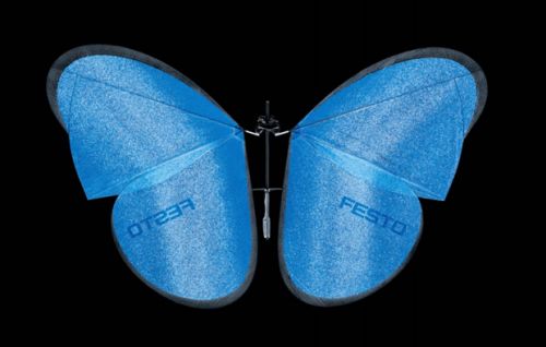 Futuristic Robot, Festo – eMotionButterflies – Ultralight Flying Objects With Collective Behaviour, Bionic Bugs, Insectoid Robots
