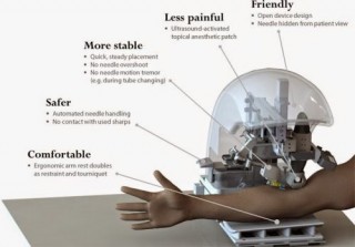 Watch This Robot Draw Blood From Patient