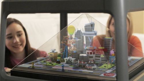 Futuristic, Holus: The Interactive Tabletop Holographic Display, Future Technology,  Device, Holographic Technology, Future Gadget