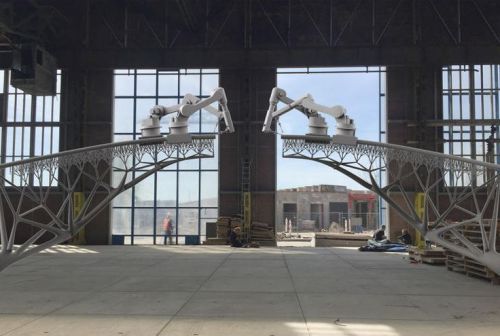Futuristic Technology, MX3D Bridge, Robots Will 3D-Print A Steel Bridge Over A Canal In Amsterdam