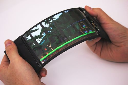 ReFlex: Revolutionary Flexible Smartphone Allows Users To Feel The Buzz By Bending Their Apps. Flexible Electronics, Futuristic Gadget, Future Technology