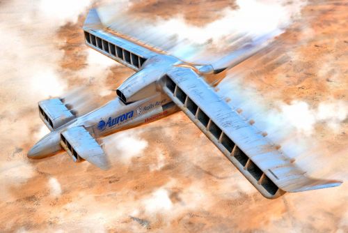 Futuristic Airplane, DARPA, VTOL, X-Plane, Aurora Flight Systems, Aircraft, Vertical Takeoff and Landing Experimental Plane, The Future of Aviation