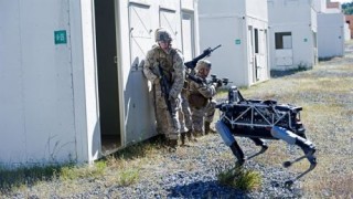 Marines Testing Spot, The Four-Legged Robot, Futuristic Robot, Military Technology, Boston Dynamics, The Future of Warfare