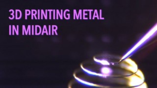 3D Printing Metal in Midair, Laser Technology, Silver Nanoparticles, Wyss Institute, Harvard University
