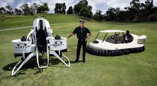 BW-Air, Golf Cart Jetpack, Futuristic Lifestyle, Bubba Jetpack, Oakley, Bubba Watson, Aircraft, Flying, Rich, Luxury, Wealth, The Future of Aviation