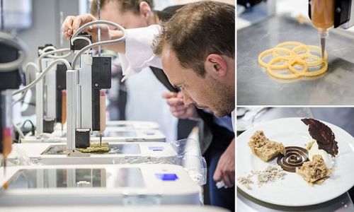 The Future Of Food, Futuristic Restaurant, Food Ink, 3D Printing Restaurant