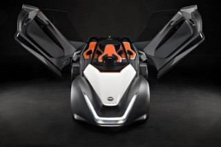 Futuristic Car, Nissan BladeGlider, EV, Electric Vehicle