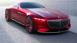 Futuristic Car, Vision Mercedes-Maybach 6, Luxury Car, Electric Vehicle