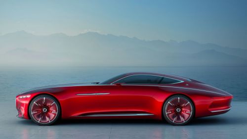 Futuristic Car, Vision Mercedes-Maybach 6, Luxury Car, Electric Vehicle, Wealth