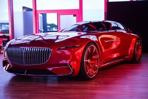 Futuristic Car, Vision Mercedes-Maybach 6, Luxury Car, Electric Vehicle