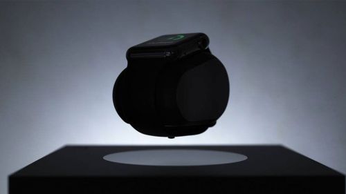 Futuristic Art, Wireless Charging, The Future of Energy, LIFT - Anti Gravity Levitating Smartwatch Charger