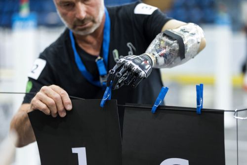 Cybathlon 2016, Bionic Olympics, Cyborg, Futuristic Technology, Championship for Robot-Assisted Athletes, Zurich, Switzerland, Neuroscience, Robotics, Prosthetics, Brain, Neurotechnology, Exoskeleton, Augmentation, Mind-Controlled Technology, Brain-Computer Interface