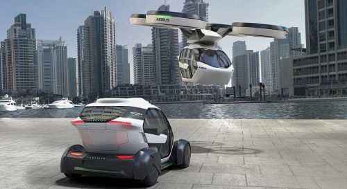 Airbus, Pop.Up, Flying Car, Self-Driving Car, Futuristic Aircraft, Electric Vehicle, The Future of Aviation