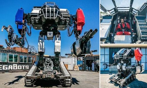 MegaBot, AMERICA'S GIANT FIGHTING ROBOT, Futuristic Sport, Giant Robot Duel, The Future of Robotics